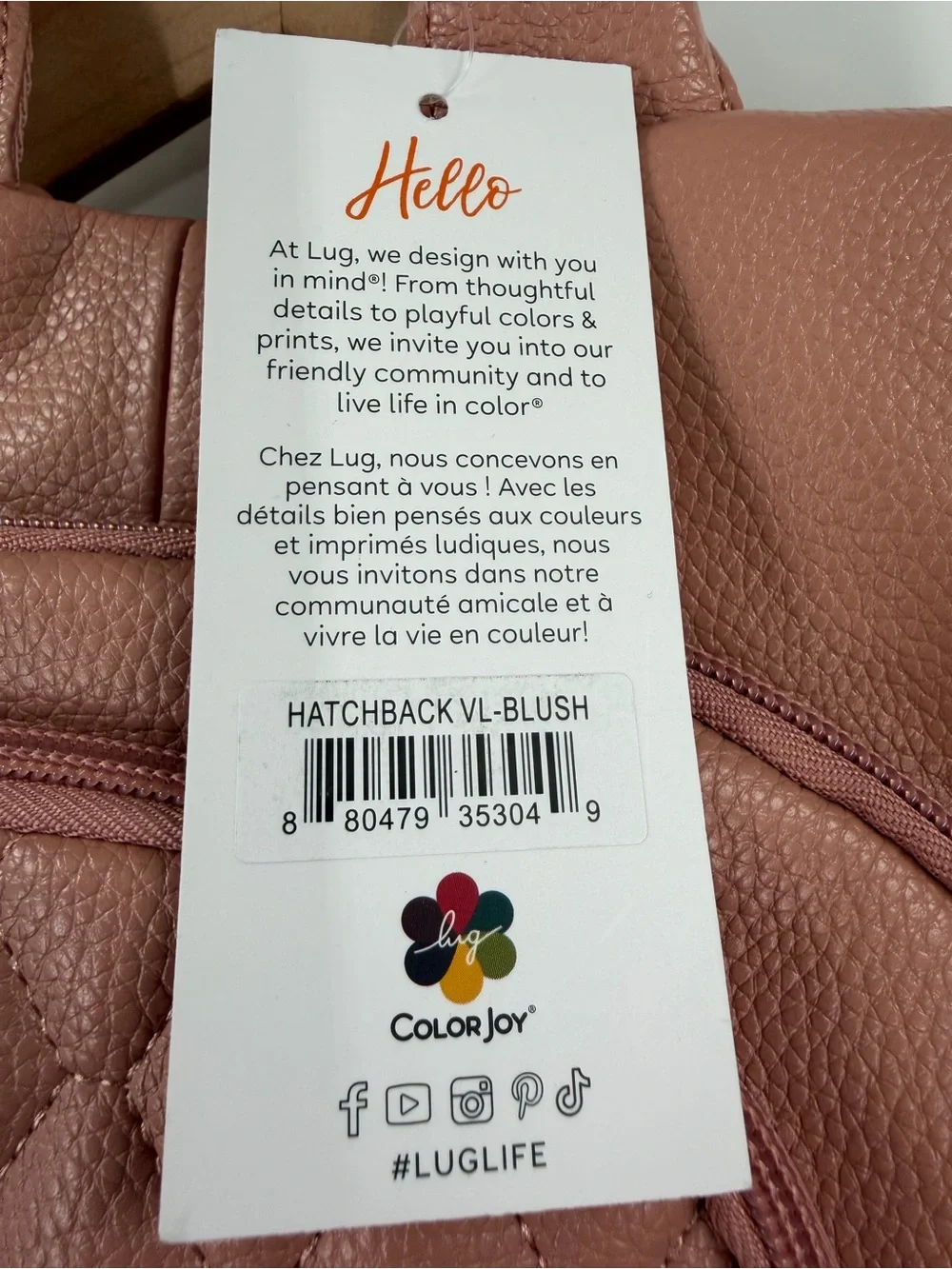 lug new tags